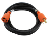 AC WORKS® [L520PR] SOOW 12/3 NEMA L5-20 20A 125V Rubber Extension Cord