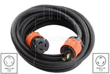 NEMA L5-20 rubber extension cord