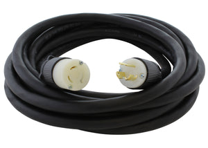 AC WORKS® [L615PR] SOOW 14/3 NEMA L6-15 15A 250V Rubber Extension Cord – AC  Connectors