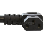 right angle C13 connector