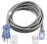 AC Works, household plug to IEC C13