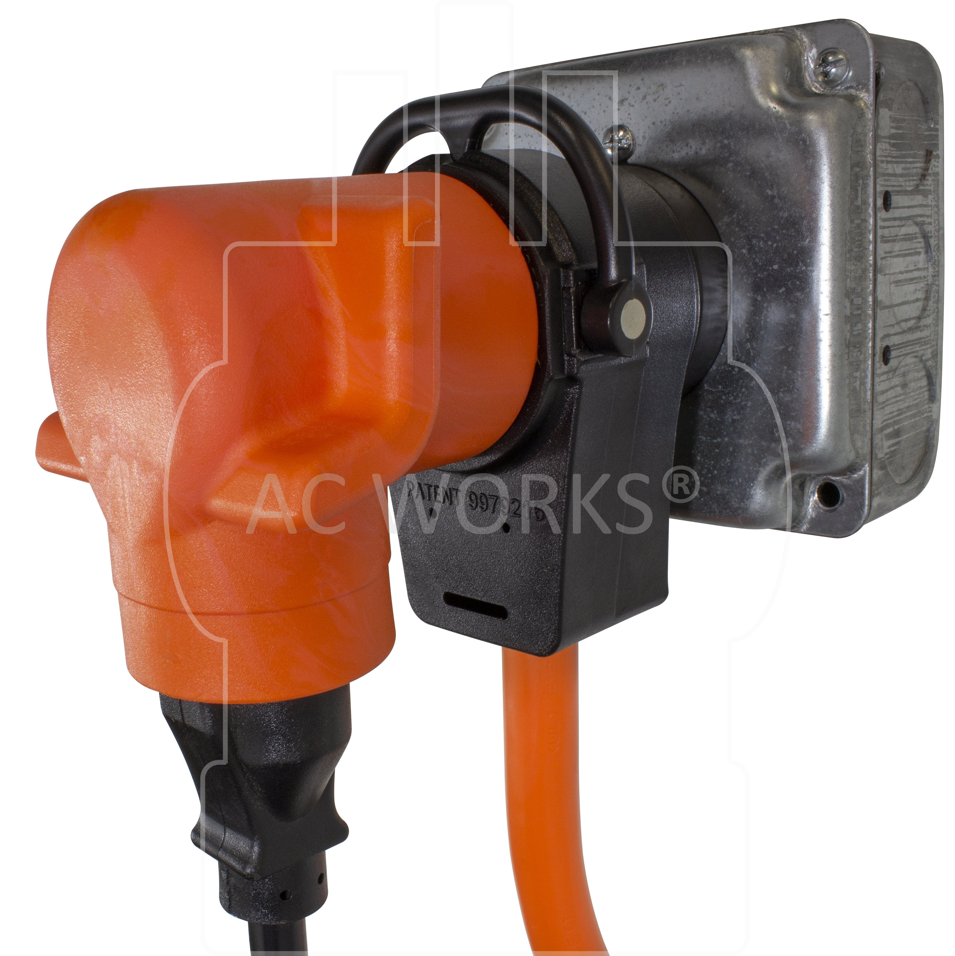 50 amp outlet piggy-back adapter