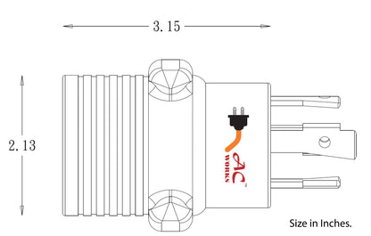 AC Works, camper adapter, adapter for RV