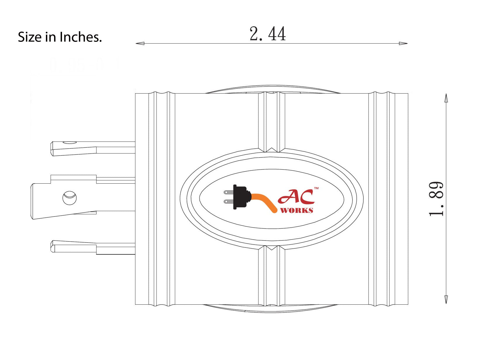 AC Works, 30 amp RV adapter