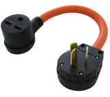 1050 to 630 outlet adapter with flexible orange cable