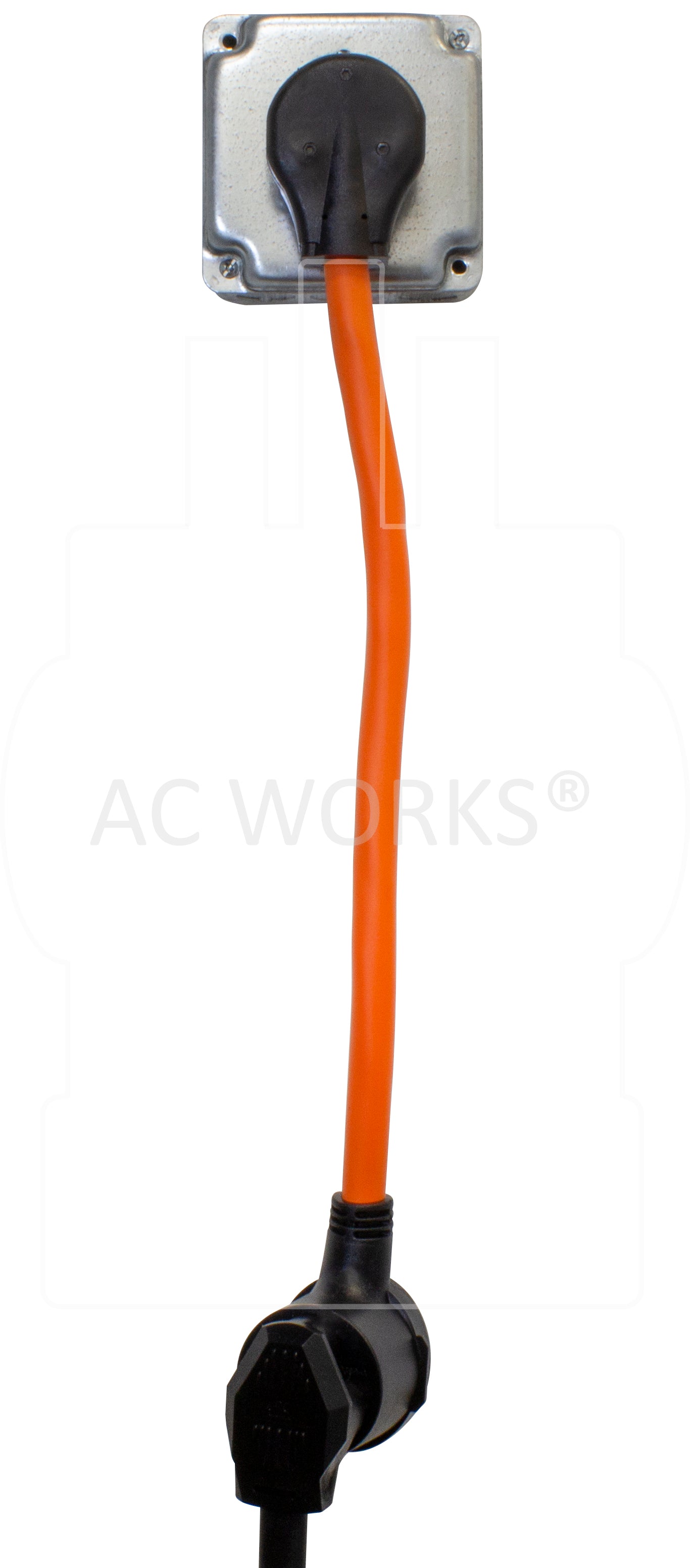 orange flexible adapter for 250V power