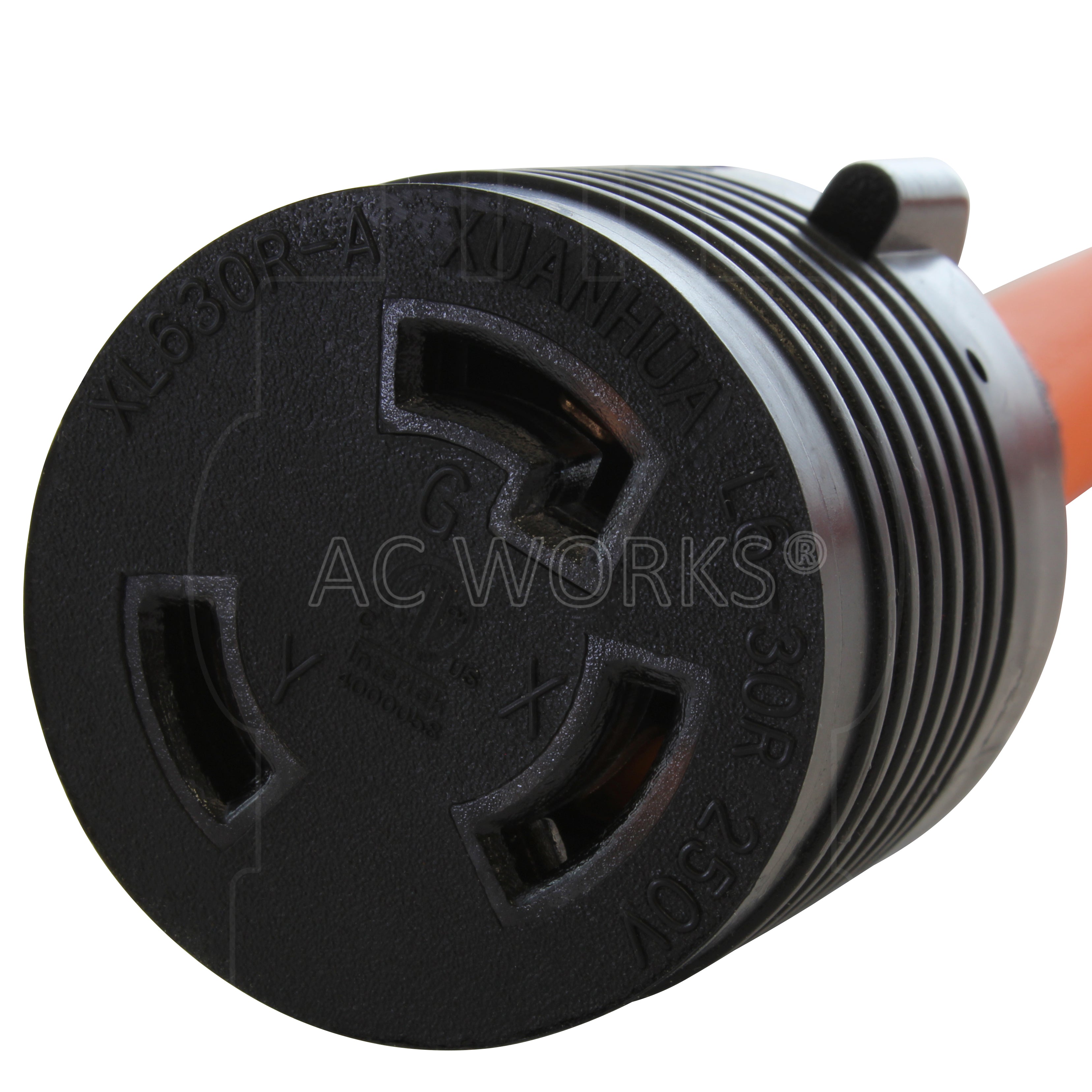 3-prong 30A 250V L6-30 connector