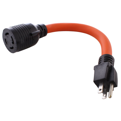 flexible transfer switch adapter, AC WORKS orange flexible adapter