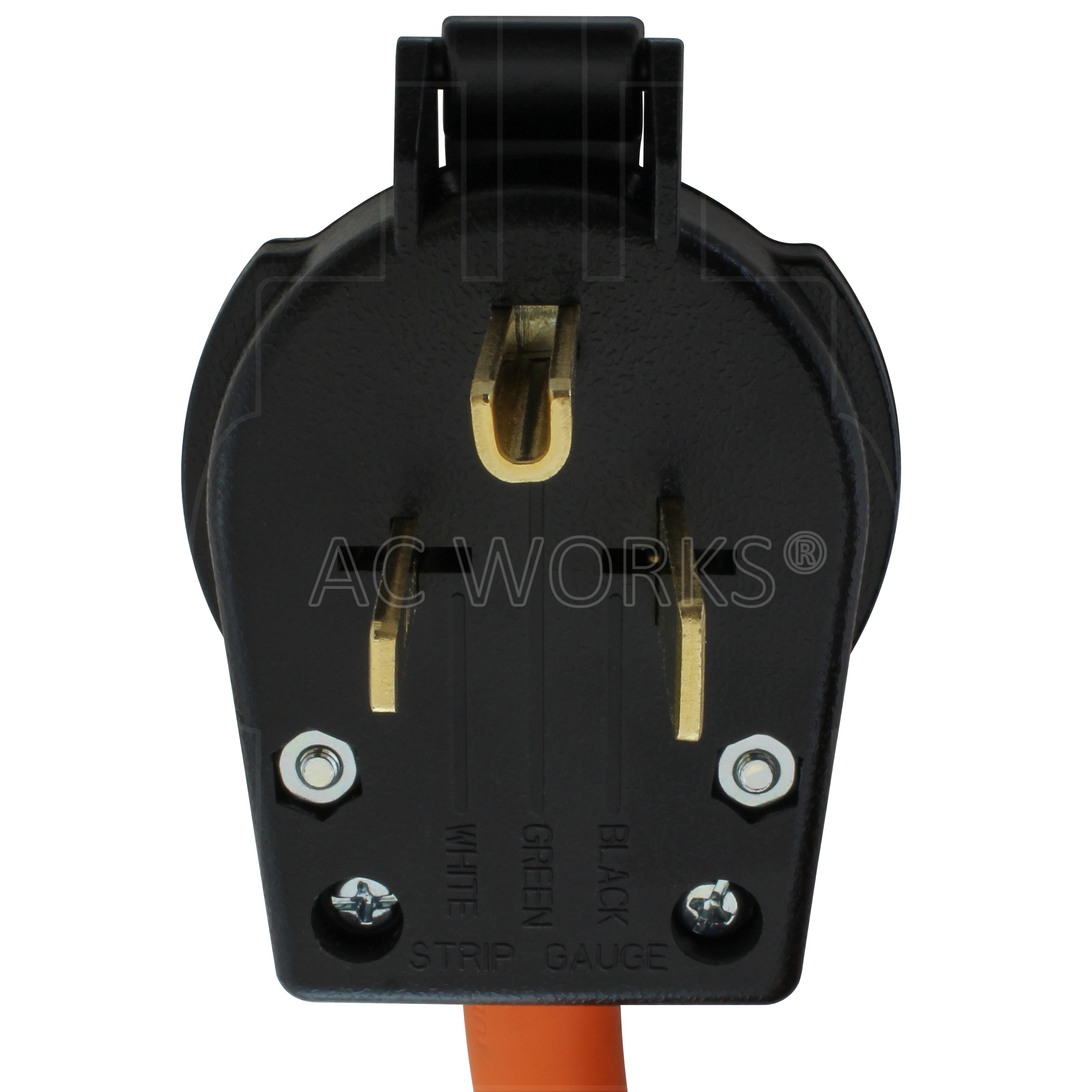 50A 250V NEMA 6-50 male plug