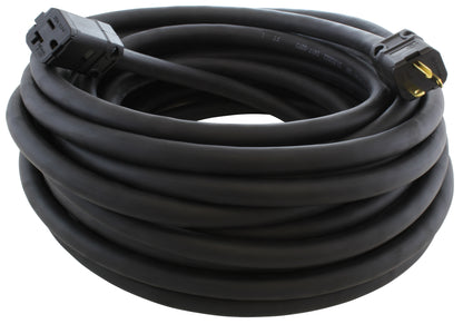 AC WORKS® [SD520PR] SOOW 10 Gauge 20A 125 Volt NEMA 5-20  Over Kill Super Duty Rubber Extension Cord