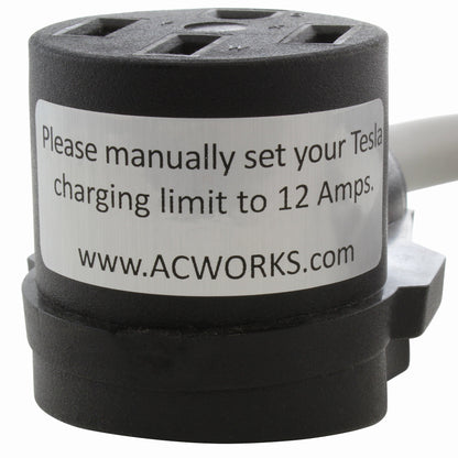 manually set charging limit to 12 amps