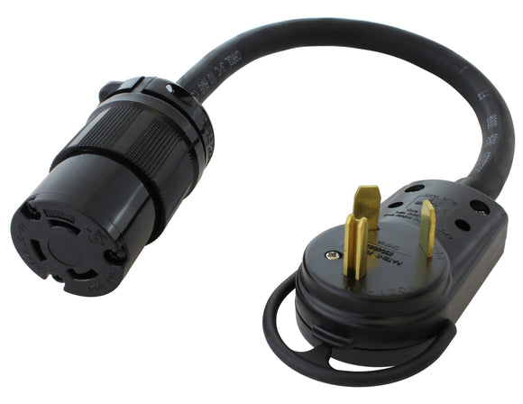 3-prong RV adapter with handle