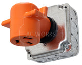 AC Works, 10-50 welder adapter, dryer outlet to welder outlet