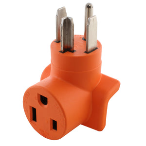 compact welder adapter, orange adapter, right angle adapter, 90 degree adapter, AC WORKS, AC Connectors