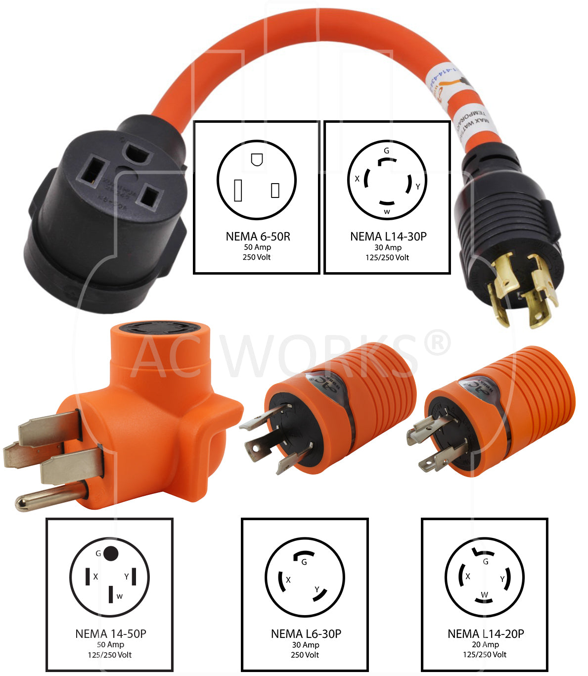 AC WORKS® [WDKIT01] Welder Adapter (6-50 Welder kits)