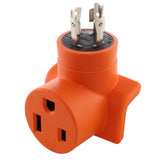 compact welder adapter, 90 degree adapter, right angle adapter, orange adapter, welder adapter, welder adapter