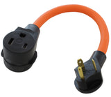 orange flexible adapter for welding and EV charging