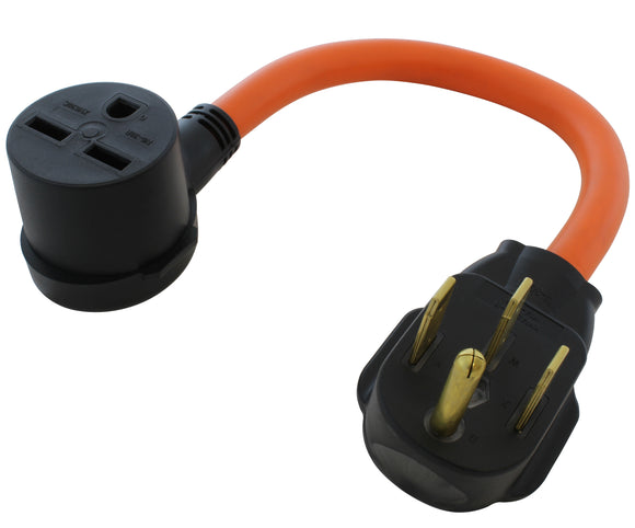250V flexible orange adapter